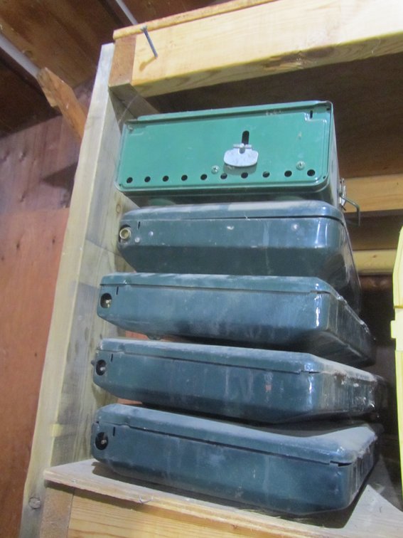 (5) Assorted Coleman Portable Propane Cookers