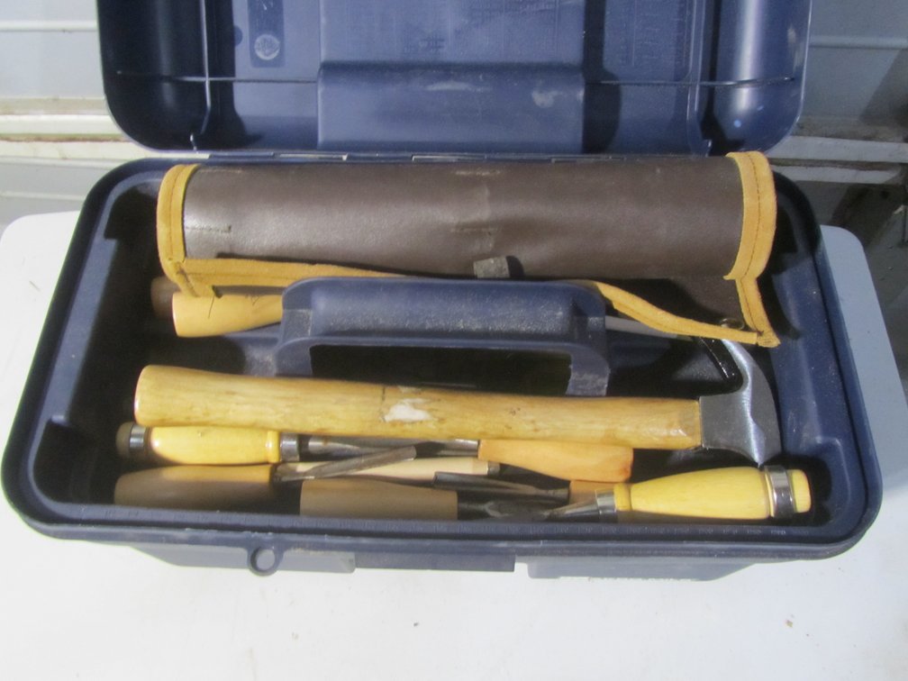 Akro-Mils Tool Box w/Carbon Tools