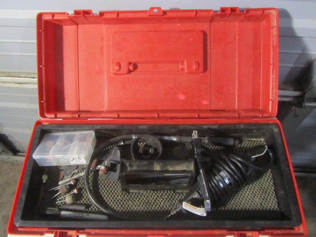 Plano Tool Box w/Dremel And Accessories
