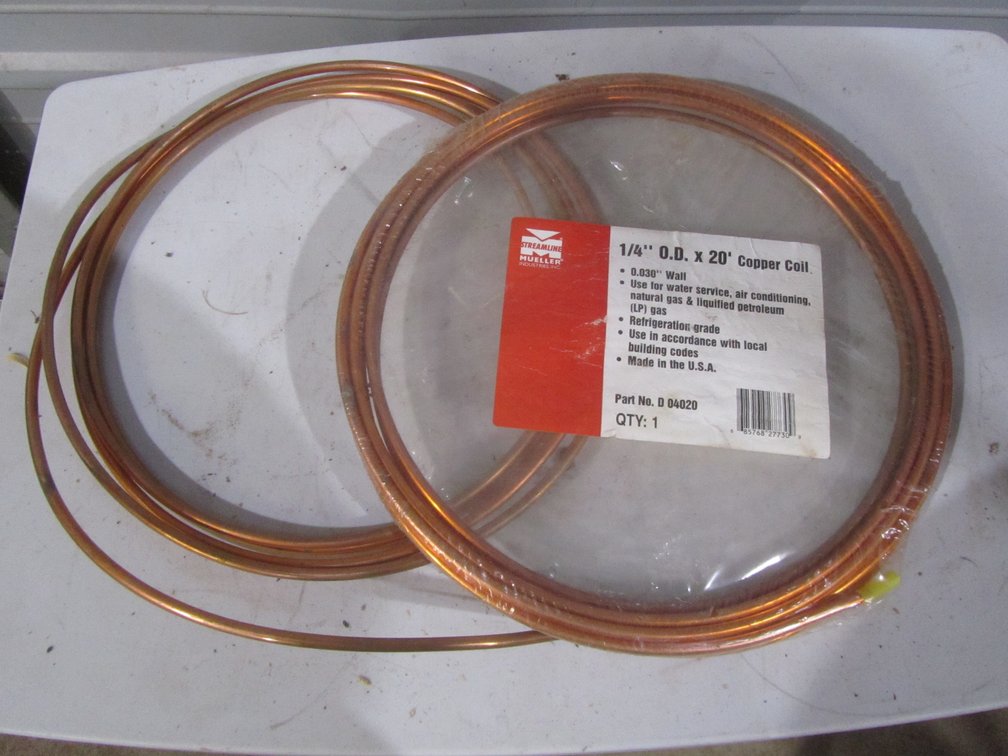 1/4" Copper Coil