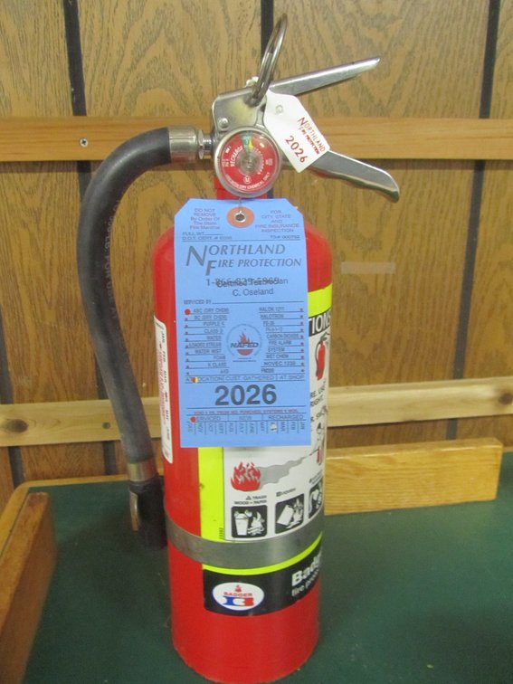 Badger 5lb Dry Chemical Fire Extinguisher