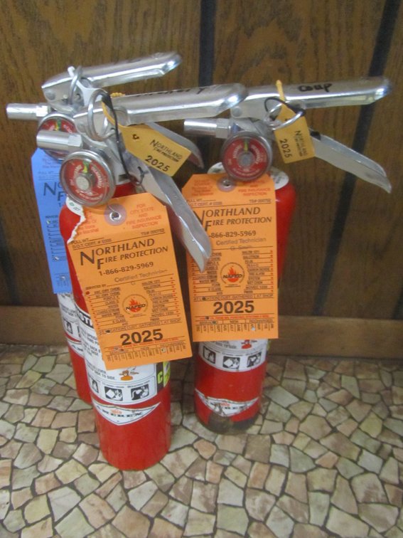 (3) Amerex 2-1/2lb Dry Chemical Fire Extinguishers