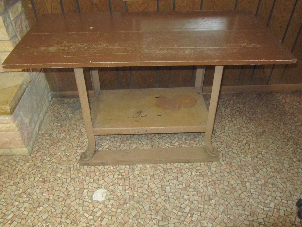 Wood/Metal Table