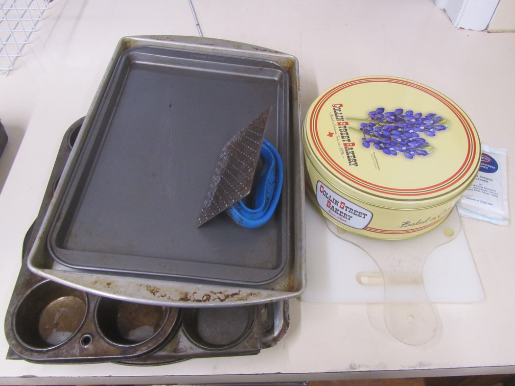 Lot Of Assorted Baking Pans And More