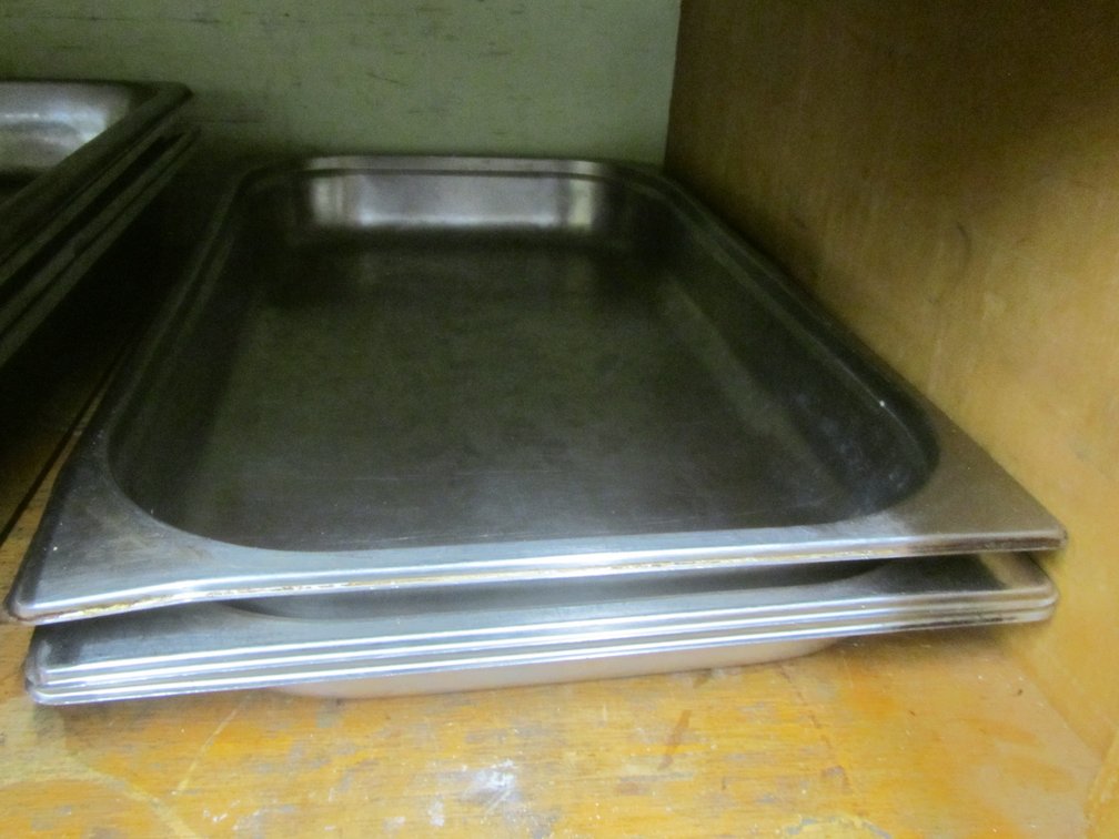 (3) Stainless Steel Baking Pans