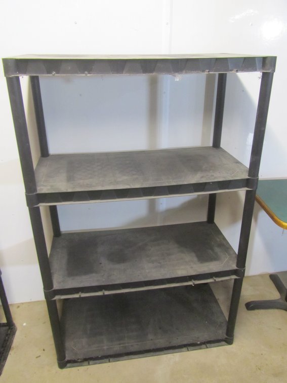 4-Tier Plastic Shelf
