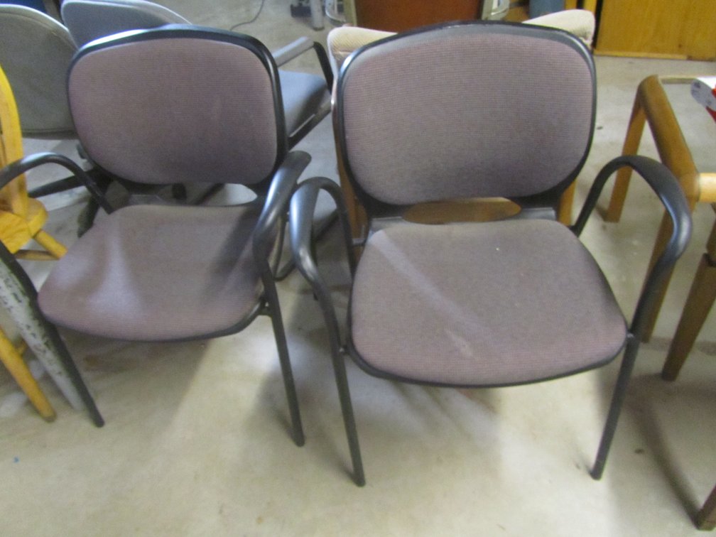 (2) Lobby Chairs