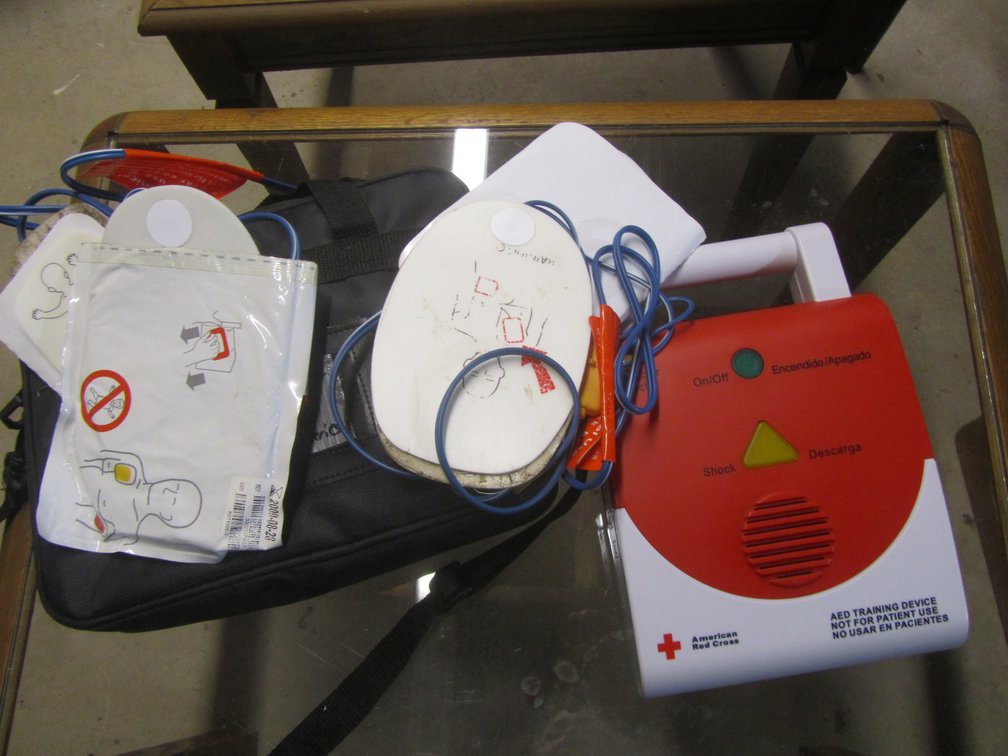 American Red Cross Defibrillator