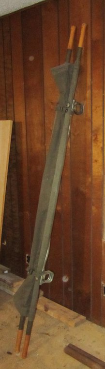 Vintage Folding Patient Transfer Board