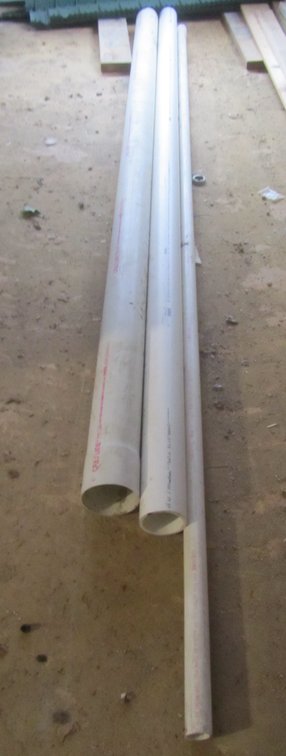 (3) PVC Tubes