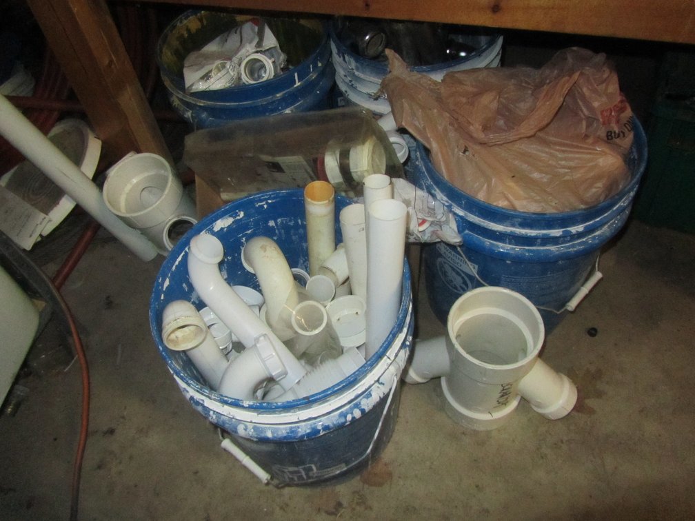 Lot Of PVC Plumbing Supplies