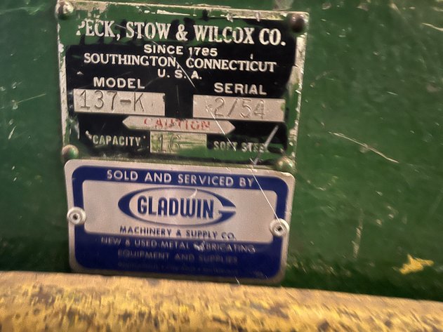 Image for Peck, Stow, and Wilcox Metal Shear