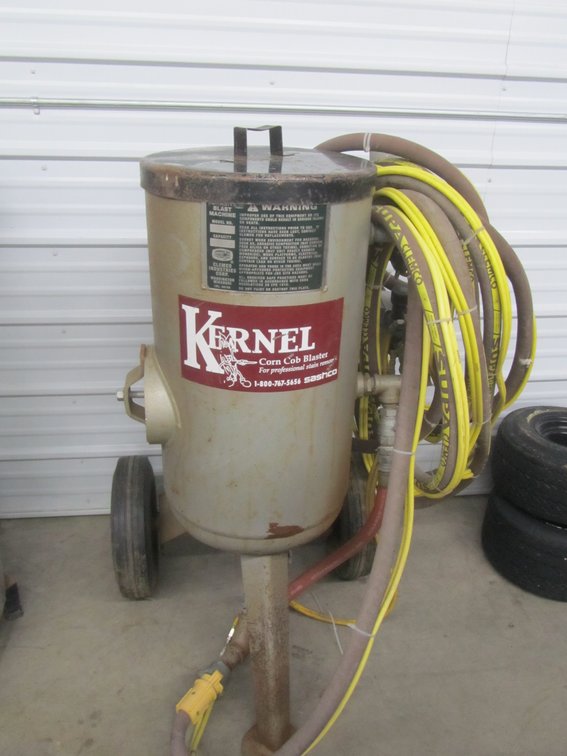 Kernal Corn Cob Blaster For Professional Stain Removal