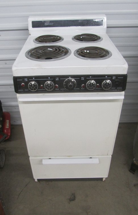 Premier Electric 4-Burner Stove-Top Oven