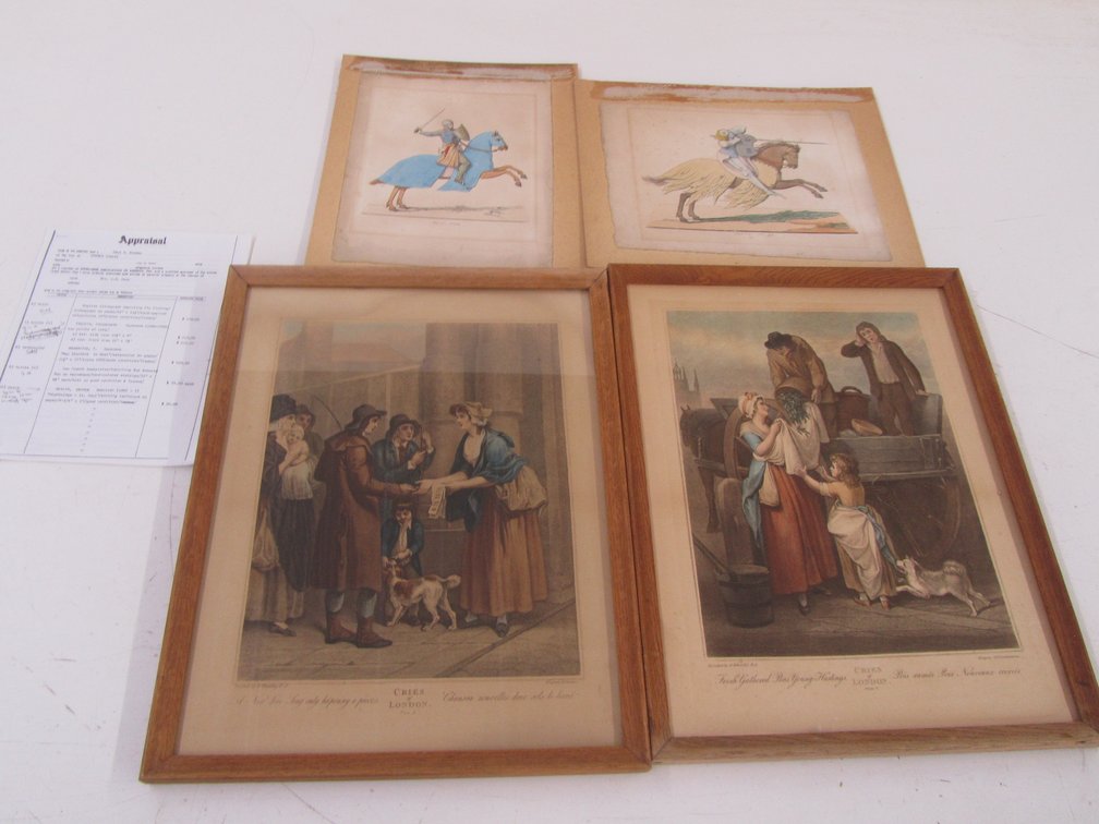 (4) Appraised Prints