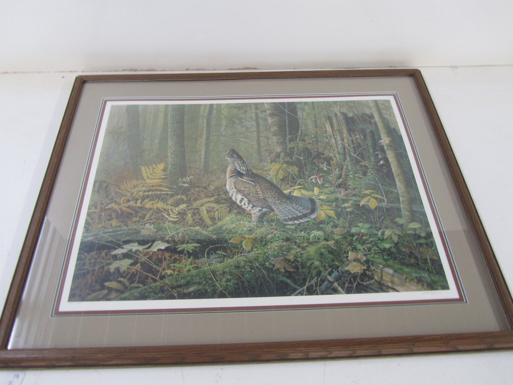 Scott Zoellick 1992 Grouse Print