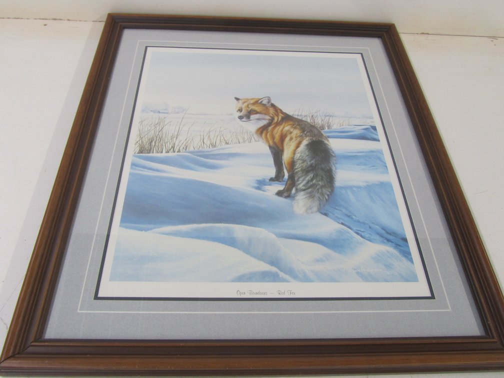 "Open Boundaries - Red Fox" By Marian Anderson