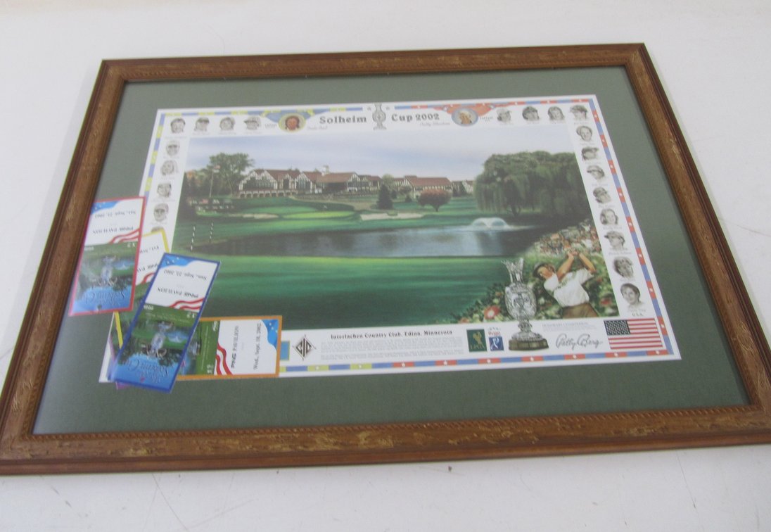 Solheim Cup 2002 Interlachen Country Club, Edina, Minnesota Print