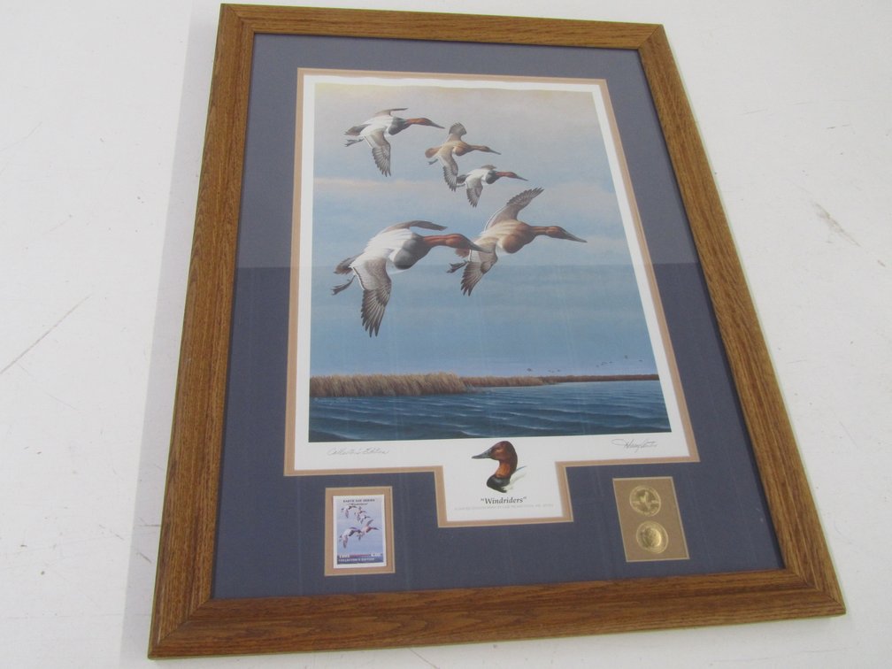 "Windriders" By Harry Antis Collector's Edition Signed Stamp Print