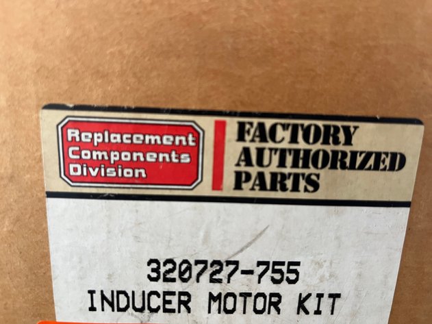 Image for Inducer Motor Kit