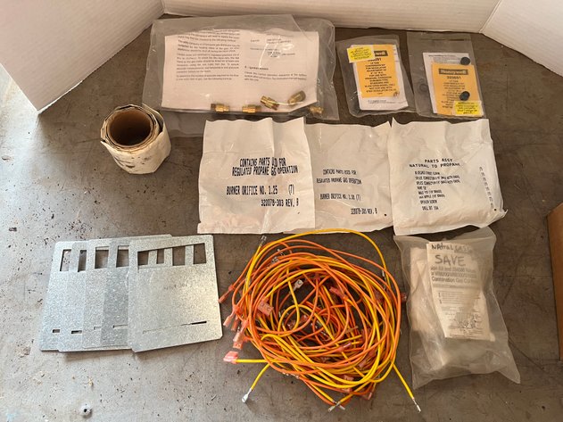 Image for (2) Honeywell Natural Gas Conversion Kits