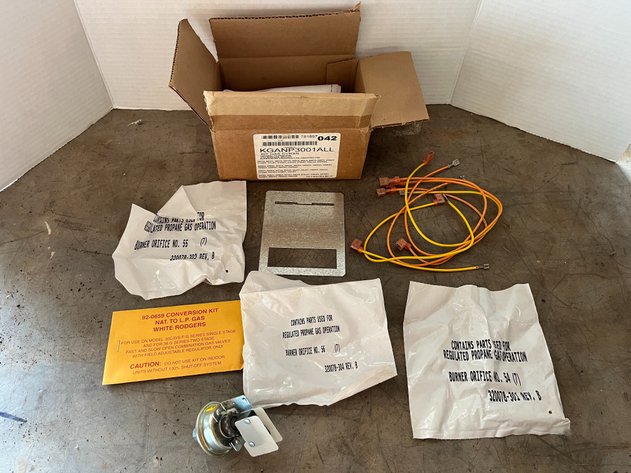 Image for (2) Honeywell Natural Gas Conversion Kits