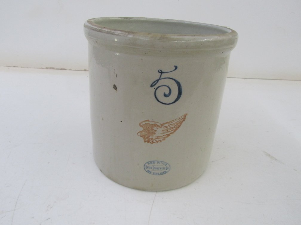 Red Wing Stoneware 5 Gallon Crock
