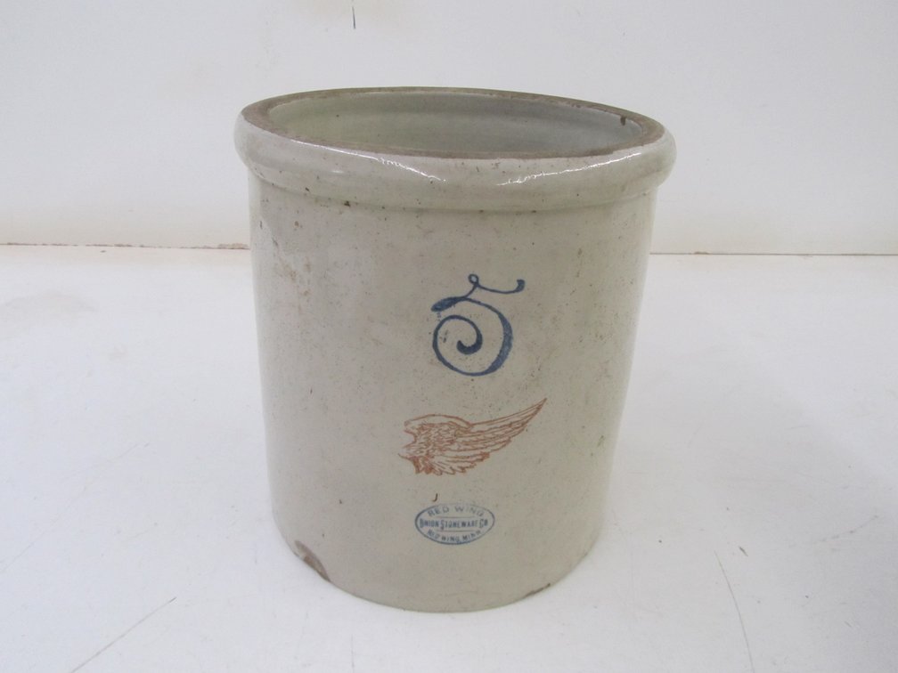 Red Wing Stoneware 5 Gallon Crock