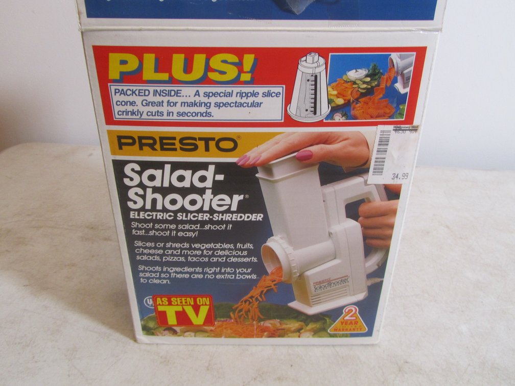 Presto Salad-Shooter Electric Slicer-Shredder
