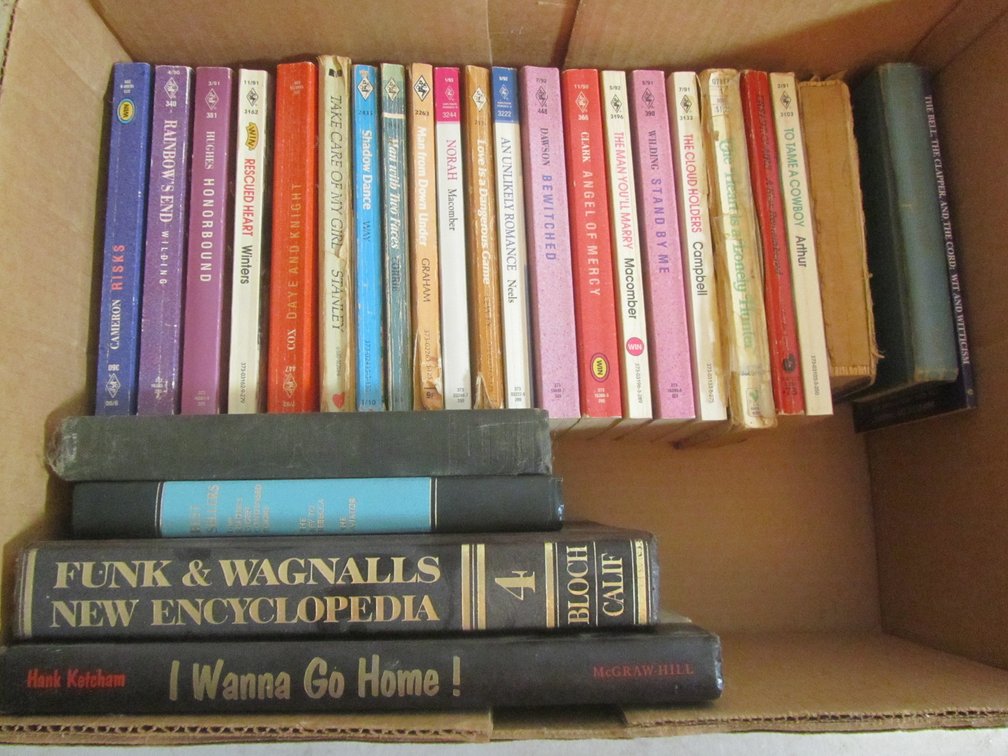 Box Of Assorted Books