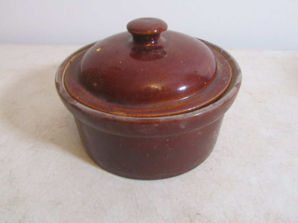Stoneware Crock w/Lid