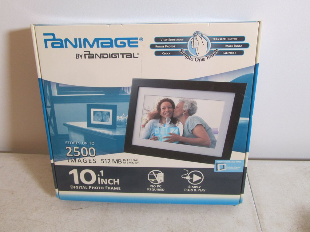 Panimage By Pandigital 10.1" Digital Photo Frame