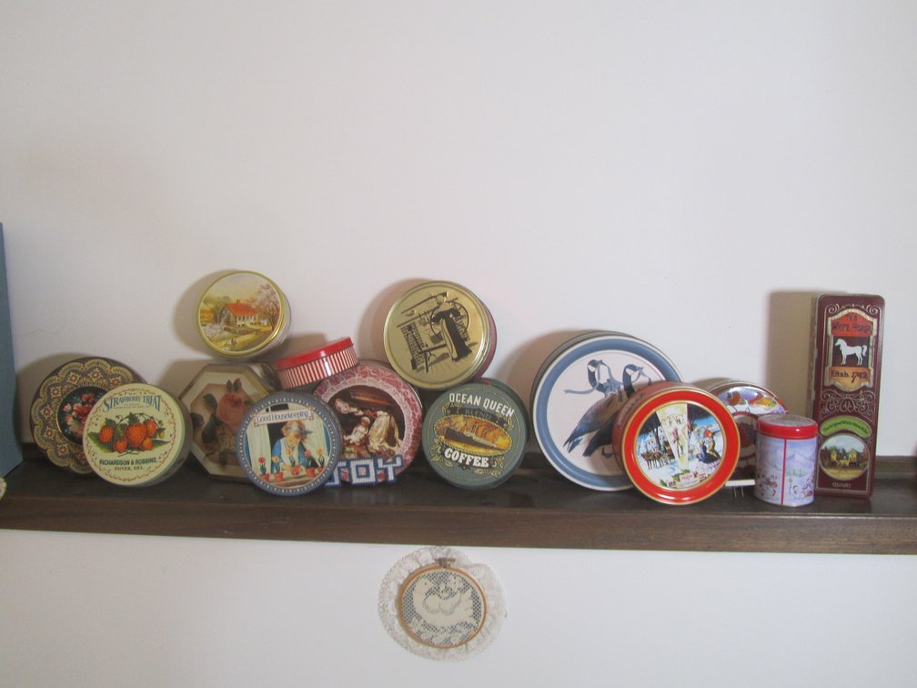 Large Lot Of Assorted Collectible Tins