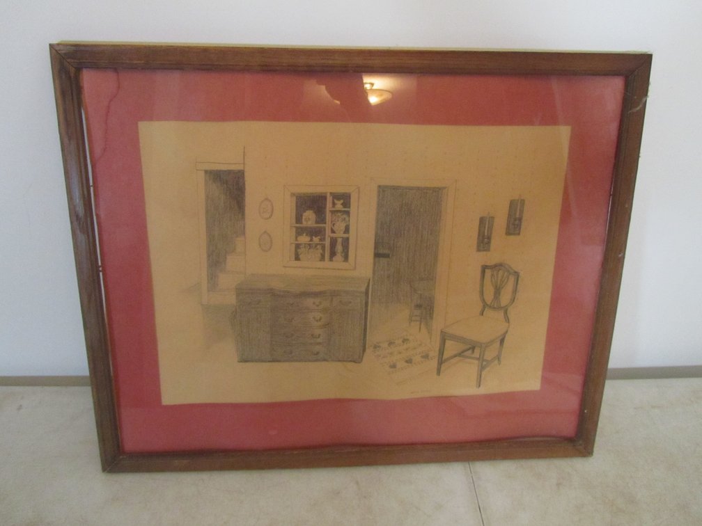 Barb Dickey Original Pencil Drawing
