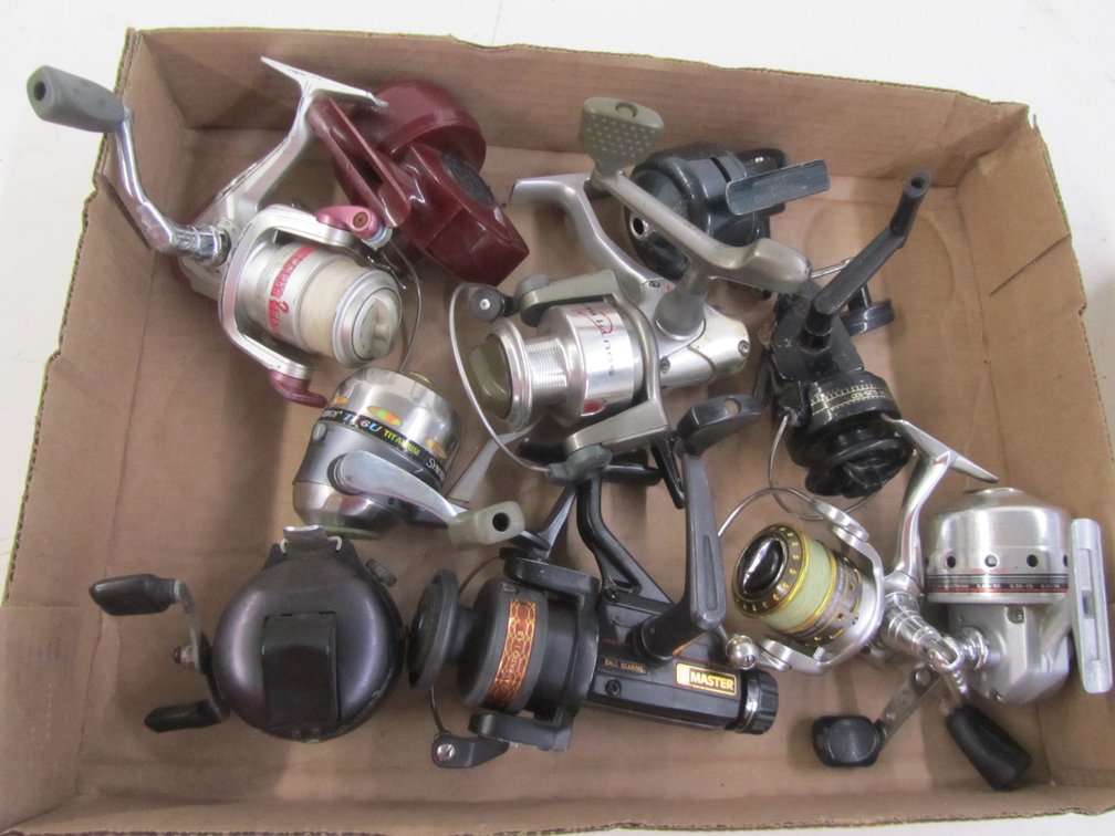 (10) Assorted Fishing Reels