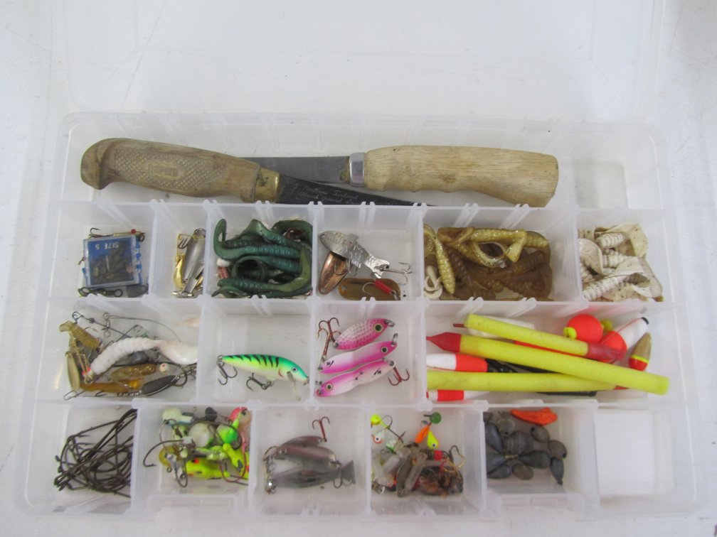 Plano Tackle Organizer Full Of Assorted Tackle