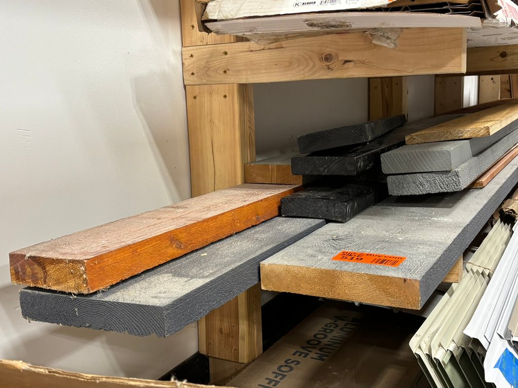 Shelf of Assorted Lumbar