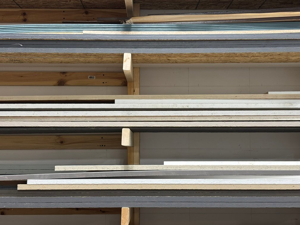 (3) Shelves of Various Color of LP SmartSide 540 Series Trim