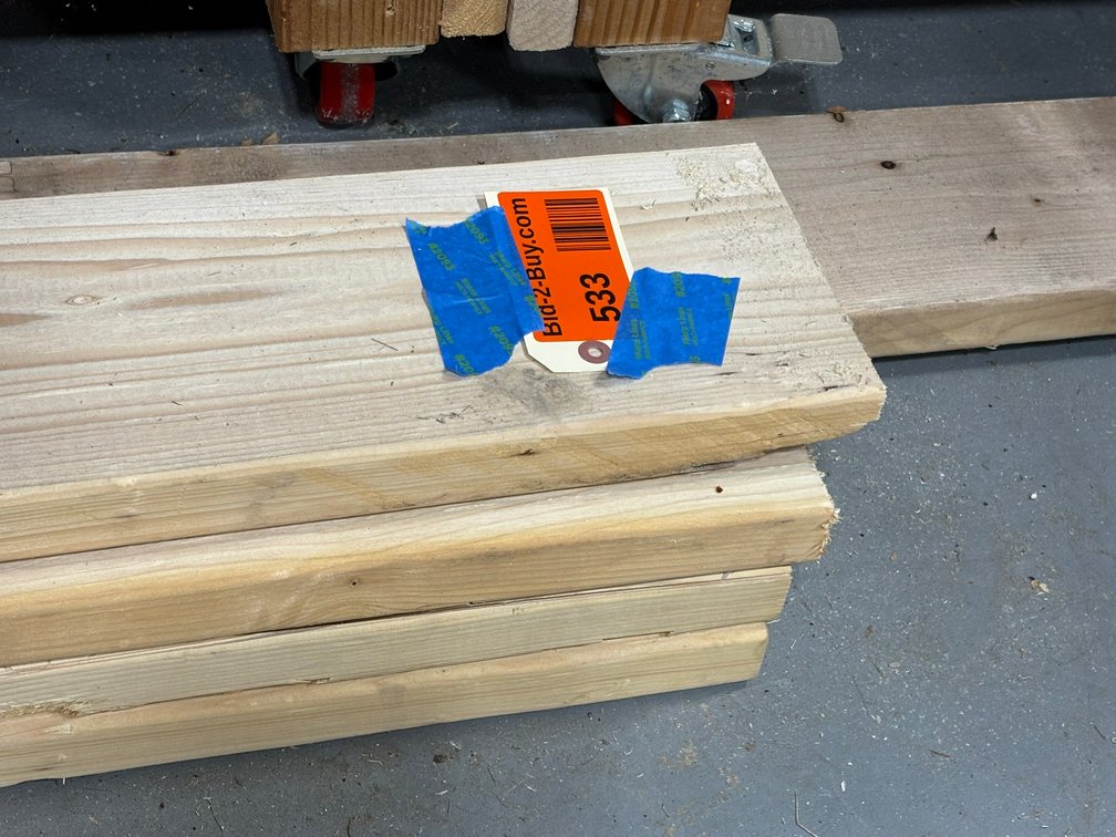(5) 2X 8 Boards