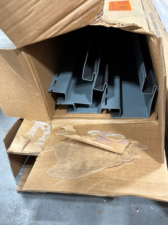 Box of Board and Batten 7"  and Box of Outside Corner Post-Smooth