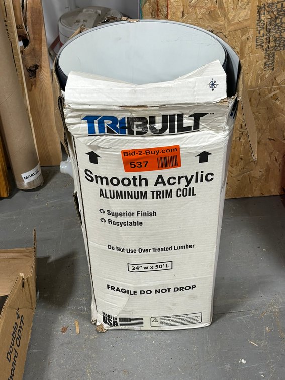 TriBuilt Smooth Acrylic Aluminum Trim Coil