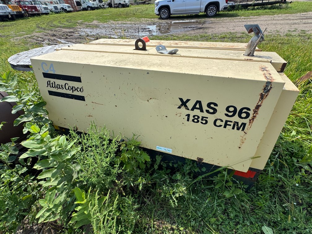 2000 Atlas CopCo XAS 96 185CFM Portable Air Compressor