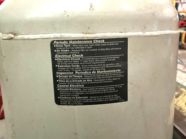 Image for ProAll 20 Gallon Air Compressor