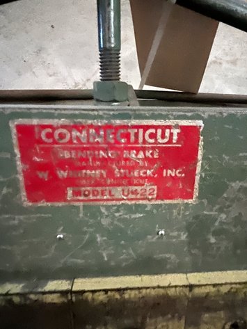 Image for Connecticut Bending Brake