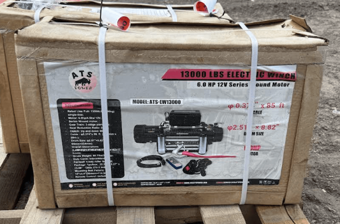 New 2026 atspower Electric Winch