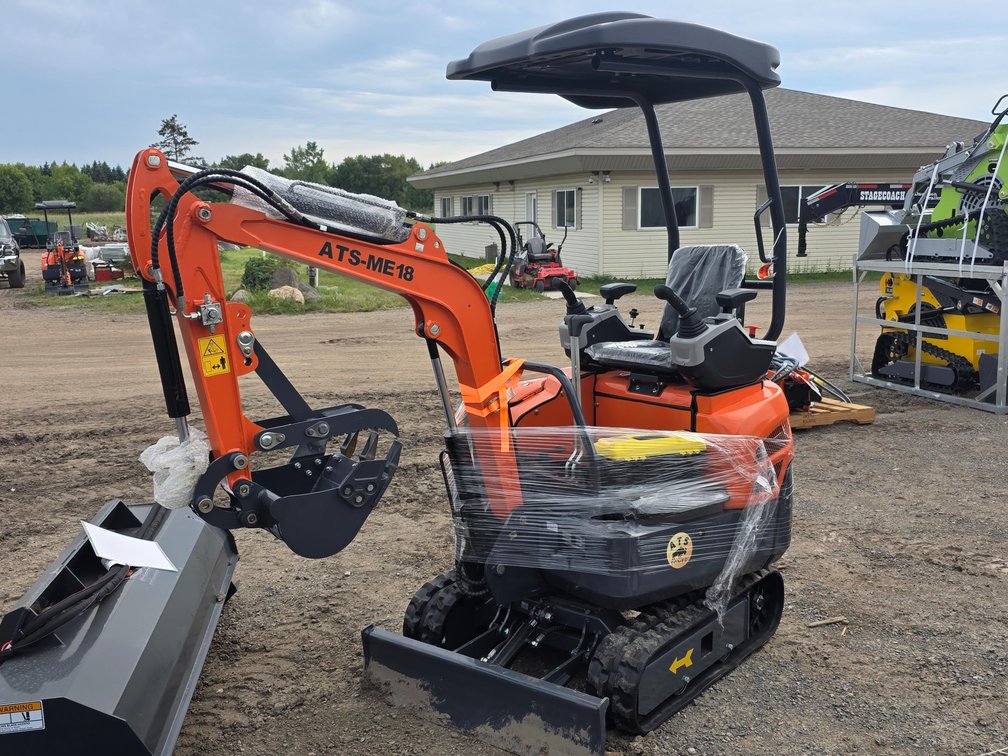 New 2026 Atspowers ME18 MINI EXCAVATOR