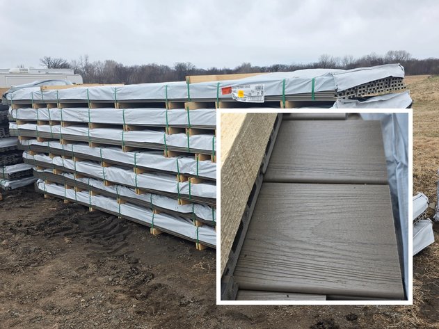 Image for Solid & Slotted Composite Deck Boards: 16' & 20'
