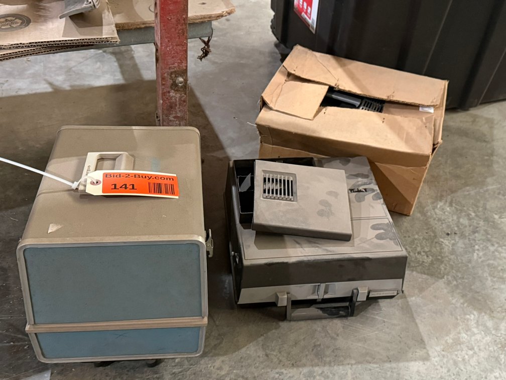 (3) Slide Projectors