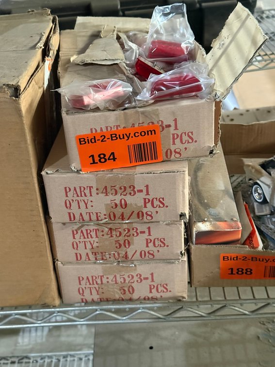 (4) Boxes of Small Vehicle Lights