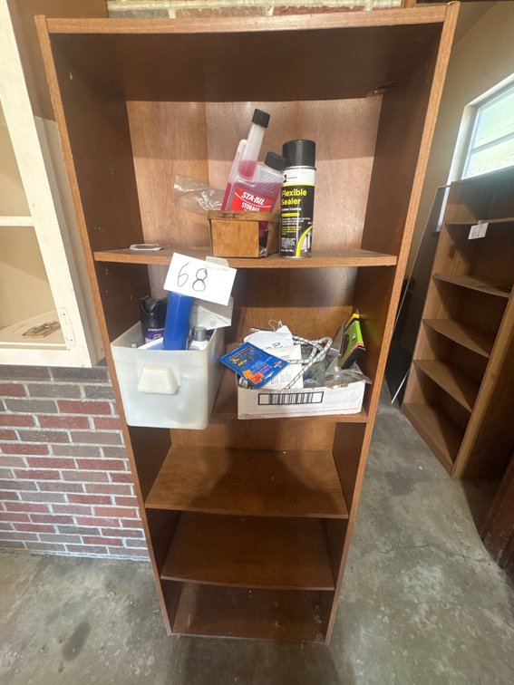 Stuff on shelf